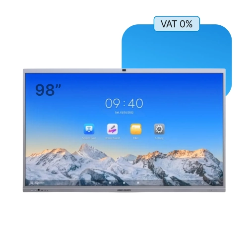 monitor-interaktywny-hikvision-ultra-ds-d5c98rb/b-98"-vat 0%-4k-android-14 kamera