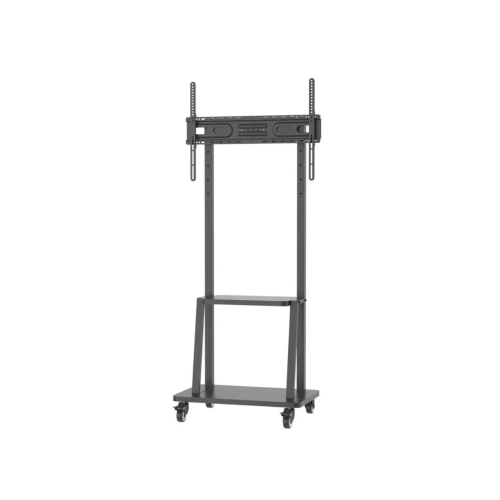 TECHLY STOJAK MOBILNY 32-70 CALI 70 KG Z PÓŁKĄ AV PIVOT2.png