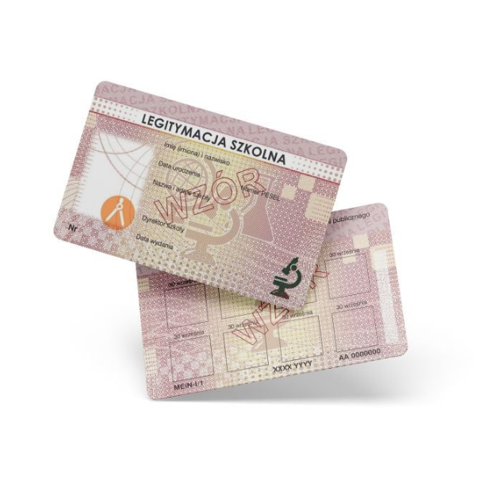 BLANKIET LEGITYMACJI SZKOLNEJ - PAKIET 250 SZTUK MEiN-I/1