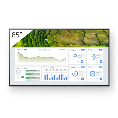 MONITOR WYŚWIETLACZ SONY DIGITAL SIGNAGE FW-85BZ30L 85_ 4K HDR 24_7 ANDROID.webp