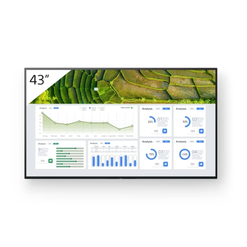 MONITOR WYŚWIETLACZ SONY DIGITAL SIGNAGE FW-43BZ30L 43_ 4K HDR 24_7 ANDROID.webp